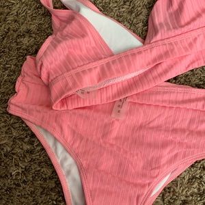SHEIN pink swimsuit